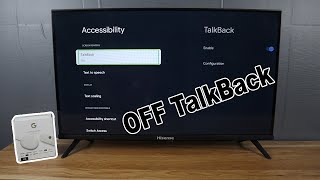 How to Turn OFF TalkBack on Google TV Chromecast