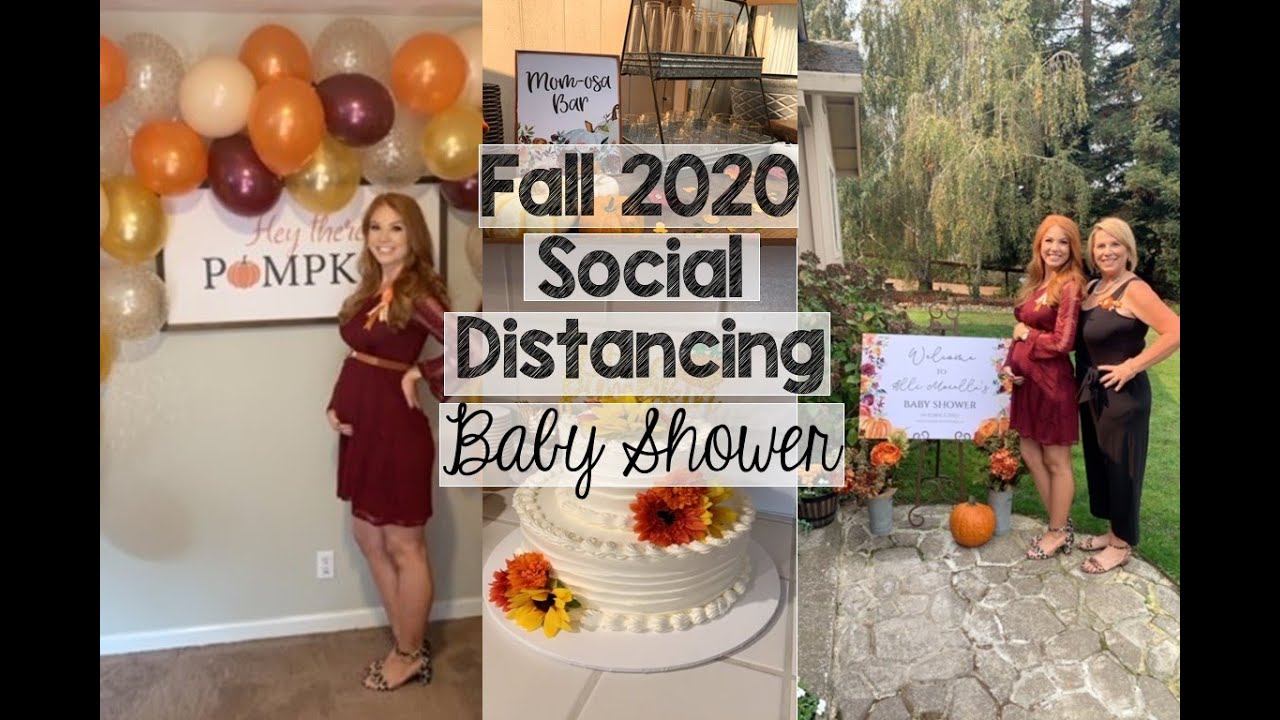 NEW FALL 2020 BABY SHOWER INSPIRATION!!! SOCIAL DISTANCING FRIENDLY