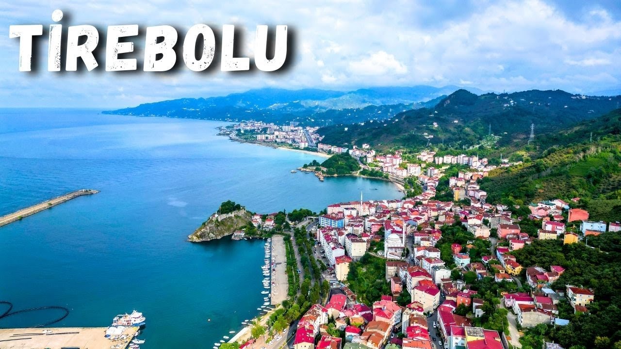 Gökyüzünden Tirebolu - Tirebolu Dron Çekimleri - Tirebolu Giresun - Giresun Gezilecek Yerler
