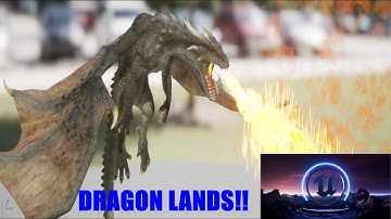 Dragon vs Archer #7 | Landing Logic | Unreal Engine 5