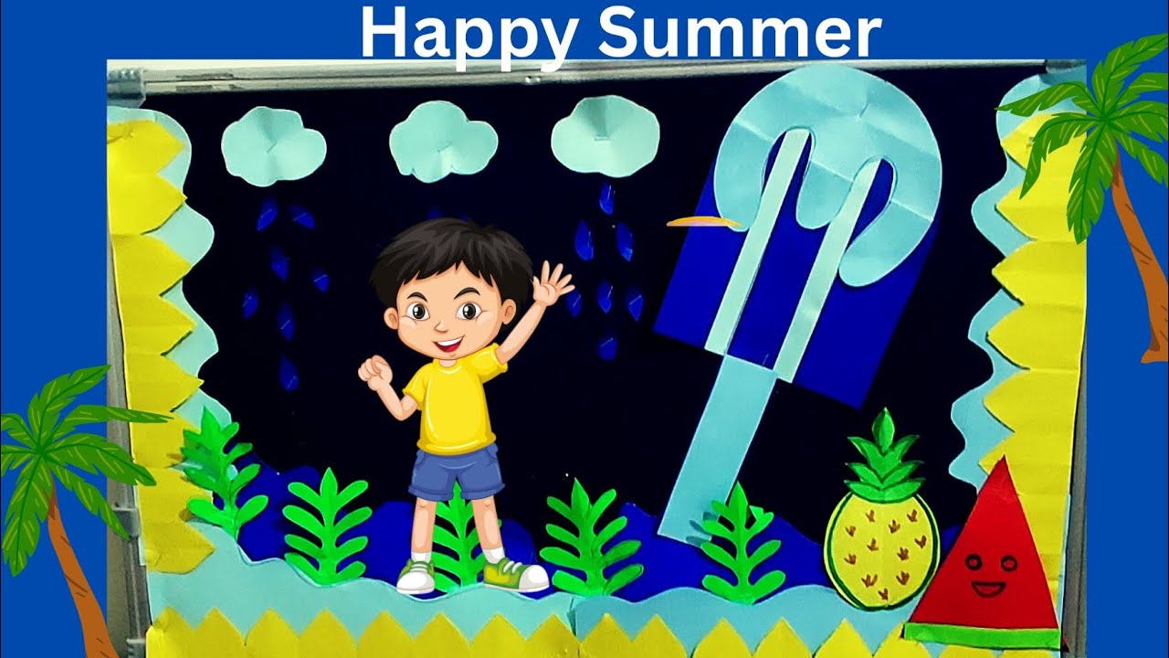 Cool & Easy Summer Bulletin Board Ideas|welcome summer bulletin board ideas