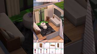 Lofted modern tiny home #sims4 #sims4build #gaming #speedbuild