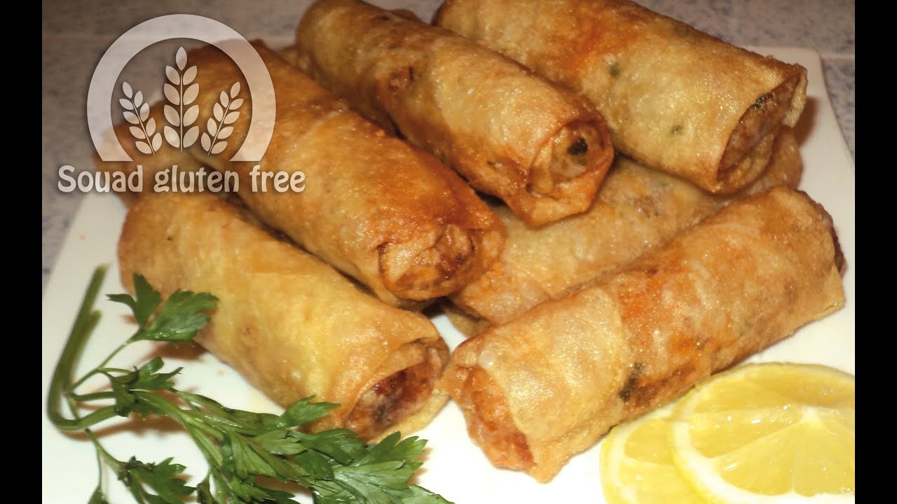 الورقة خالية من الغلوتين (البوراك - القلاش) بالأرز المسلوق لذيذة و سهلة التحضير 16 قطعة بثمن 4 دراهم