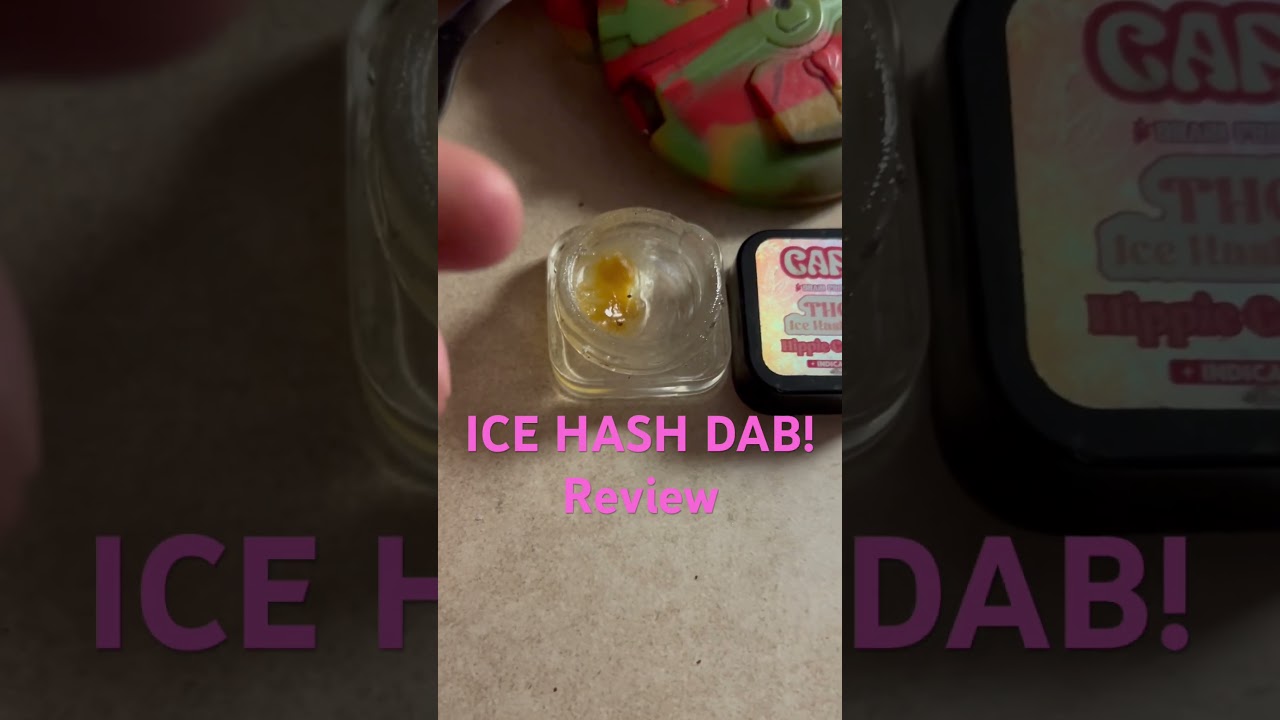 THCA ICE HASH REVIEW! 😊