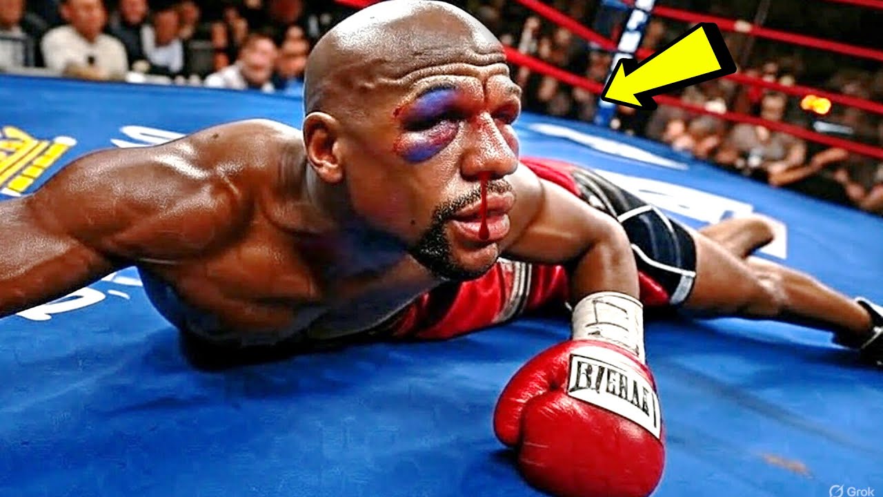 ACABOU! O Dia Em Que QUASE ACABAM Com Mayweather Em Menos De 10 SEGUNDOS... - Mayweather vs Maidana