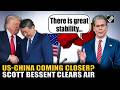 ‘There’s a great stability…’: Scott Bassent on U.S. and China relationship