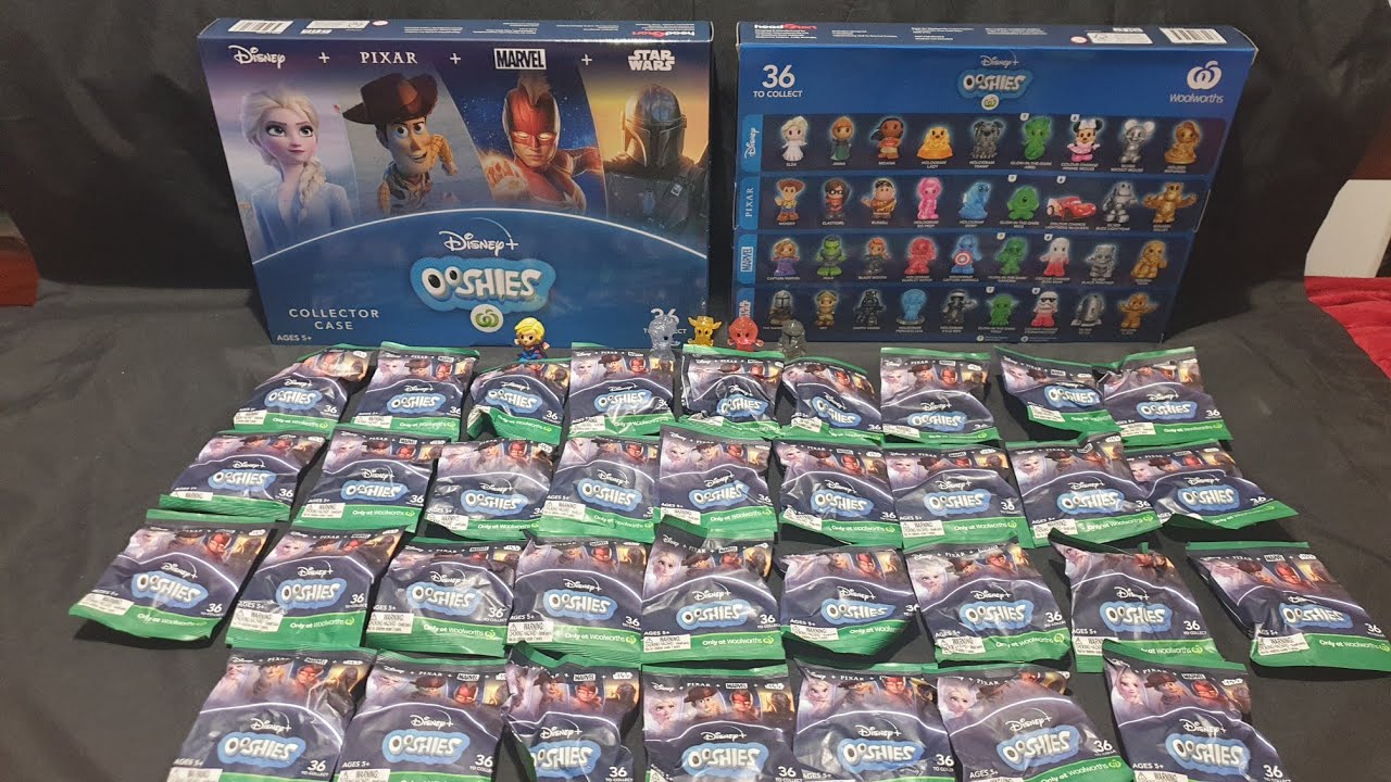 Unboxing: 34 Disney Plus + Ooshies exclusively from Woolworths Australia