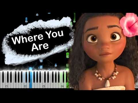 Where You Are - Moana