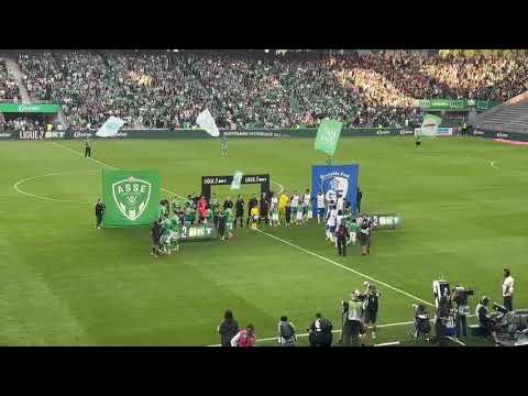 ASSE - Grenoble | Section 100 Monsteroux-Milieu : entrée des joueurs au stade