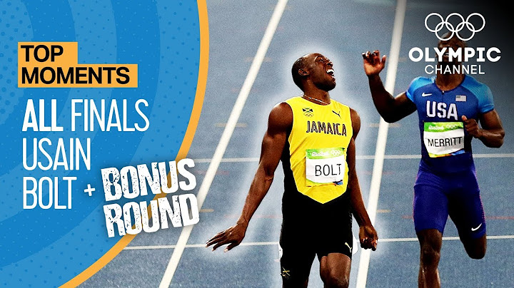 Usain Bolt | ALL Olympic finals + Bonus round | Top Moments