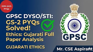 DySO & STI Mains 2026 Ethics: Master Case Studies & Score 50+!