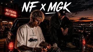 MGK ft NF -The burn of almost (Emotional lyrics video)