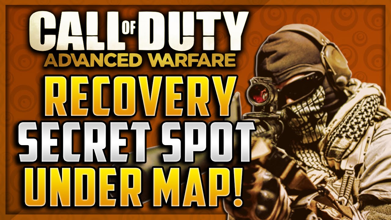 Advanced Warfare Glitches - Secret Spot Under The Map on Recovery! "XBOX 360,PS3"