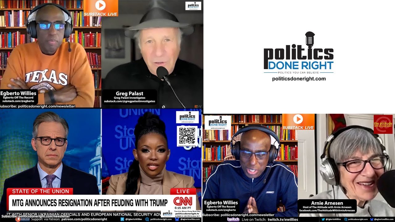 Greg Palast on Venezuela Lies, Crockett Exposes MAGA Hypocrisy, and Arnie Arnesen on Moral Collapse