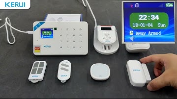 W 181Home security alarm system KERUI W181