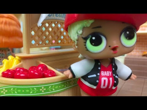 BONECA LOL FAZEM COMPRAS NO SUPERMERCADO PARA FAZER UM PIQUENIQUE - BONECA LOL FAZEM COMPRAS NO SUPERMERCADO PARA FAZER UM PIQUENIQUE