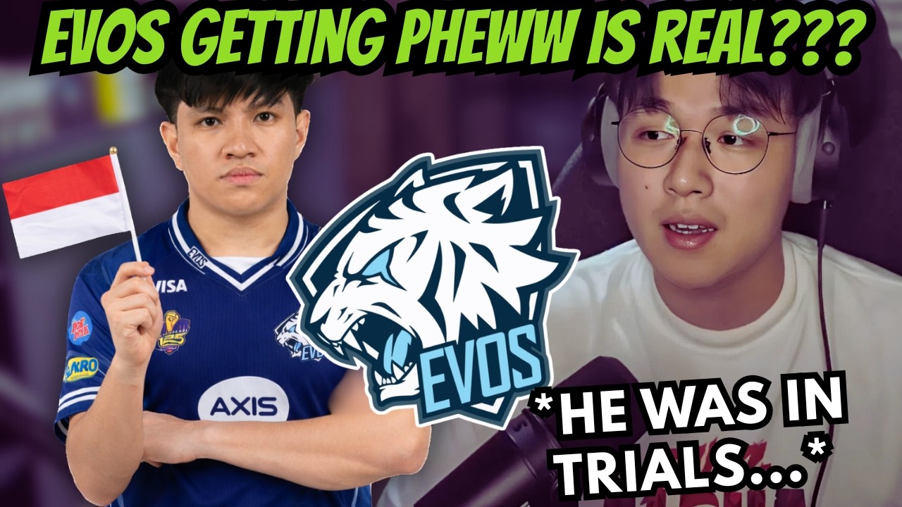 Мирко раскрывает: двукратный чемпион мира M, Pheww, провел тестовые заезды с EVOS! Pheww To Indo ...