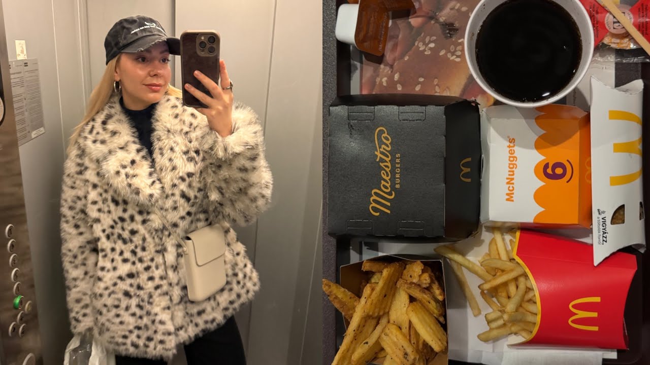 Vlog: проблема, откуда не ждали🫤самый красивый Мак в Европе?!🍟