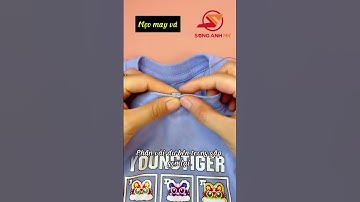 Cách Thu Nhỏ Cổ Áo Rộng Không Cần Cắt| Song Anh MK #phutungmaykhausonganh