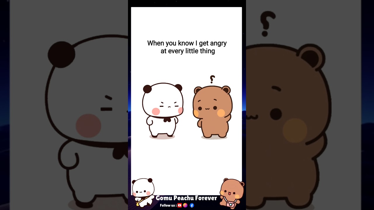 Bubu angry small things ? | Bubu Dudu | Goma Peach |Animation | Cute couple