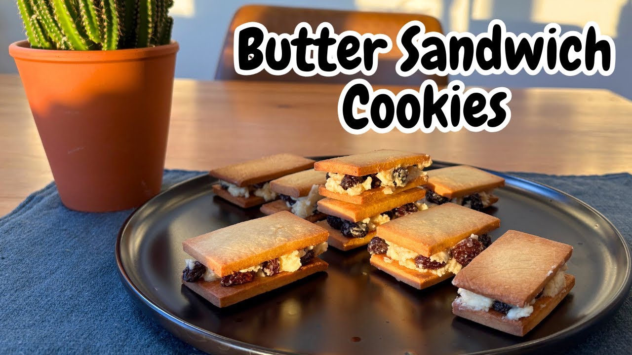 Butter Sandwich Cookies | Easy Recipe! - YouTube