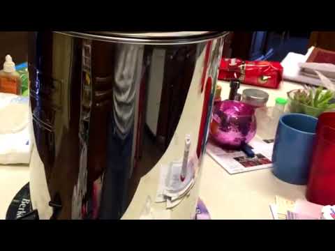 Red Dye Testing Black Berkey water filters - YouTube