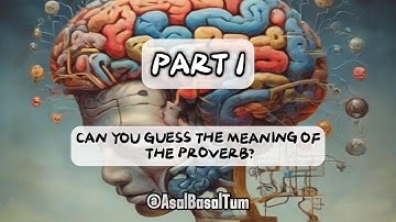 Can you guess the meaning?  Decoding Proverbs Part 1 Time Challenge!