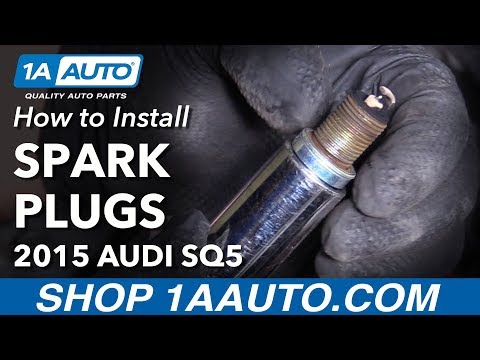 How to Replace Spark Plugs 14-19 Audi SQ5