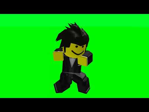 Greenscreen Of My Roblox Avatar Doing Orange Justice Youtube
