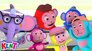 five little monkeys more nursery rhymes atkenttheelephant