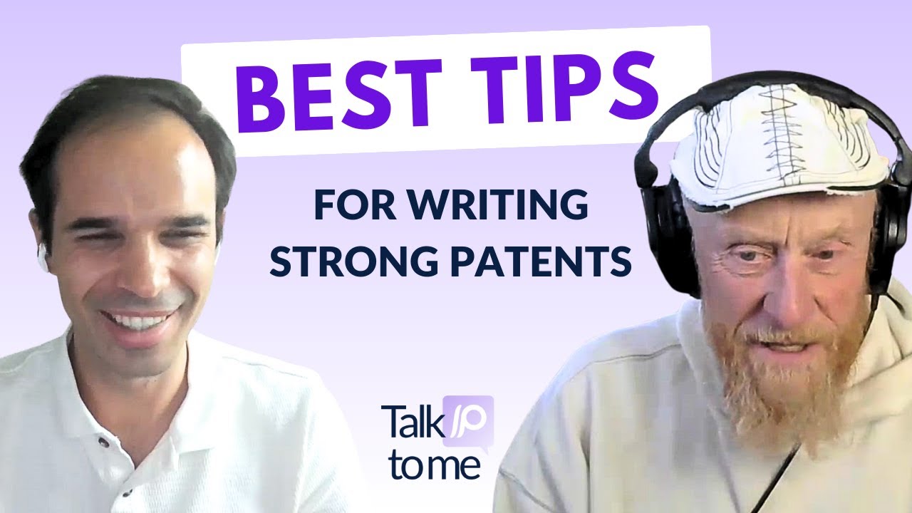 How to write patents you can actually enforce (Michael Schuette) | Talk IP to me Ep.1