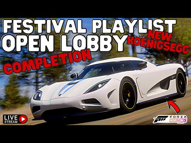 Forza Horizon 5-OPEN LOBBY racing-Autumn festival playlist