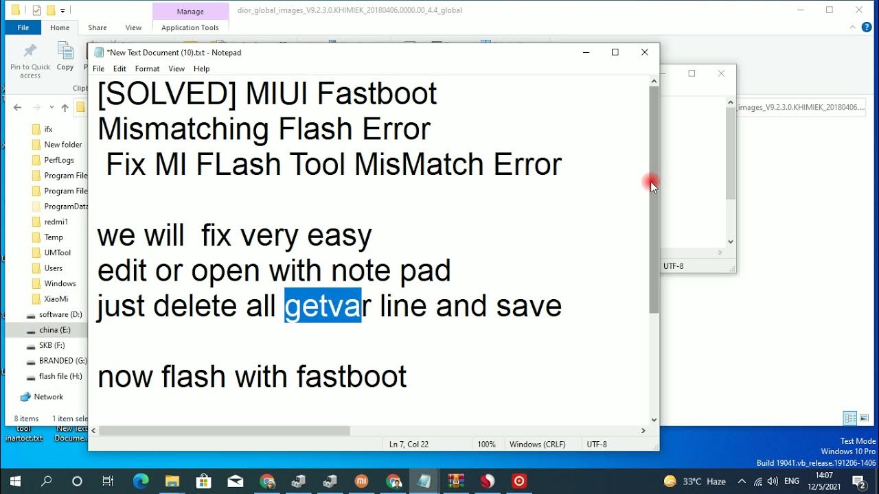 Missmatching image and device. Missmatching image and device