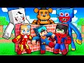 I CHEATED Using SUPERHEROES In A Build To Survive CHALLENGE With Crazy Fan Girl!