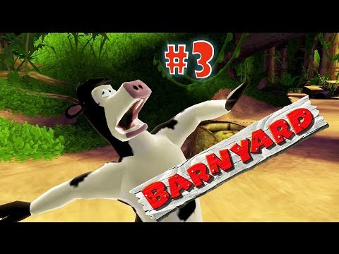 Пчелы, гольф и запуск петуха ☀ Barnyard Прохождение игры #3