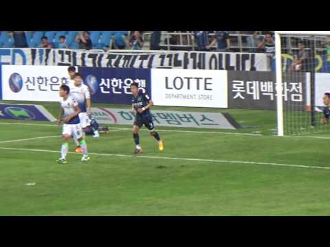 김용환 득점 장면 _ 인천유나이티드 1 vs 3 전북현대 (20170802 _ 24라운드)