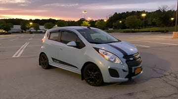 Chevy Spark EV Sparco Mudflap custom INSTALL Beat Matiz creative