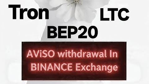 𝙃𝙤𝙬 𝙩𝙤 𝙒𝙞𝙩𝙝𝙙𝙧𝙖𝙬 𝘼𝙫𝙞𝙨𝙤 𝙍𝙪𝙗𝙗𝙡𝙚/𝙙𝙤𝙡𝙡𝙧 𝙞𝙣 𝙚𝙭𝙘𝙝𝙖𝙣𝙜𝙚 𝙗𝙞𝙩𝙜𝙚𝙩/ 𝙗𝙞𝙣𝙖𝙣𝙘𝙚 𝙏𝙧𝙤𝙣/𝙇𝙩𝙘/𝘽𝙀𝙋𝙏20