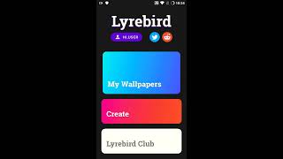 Changing the android live wallpaper game! Lyrebird demo screenshot 5