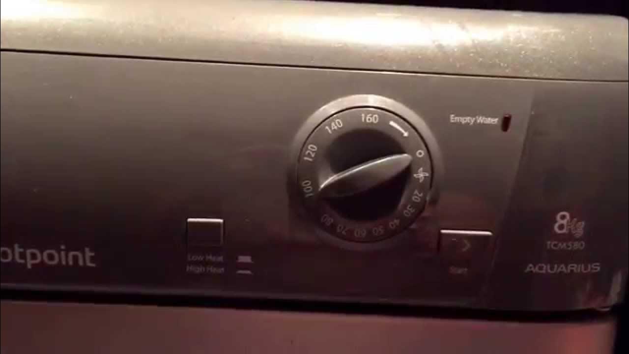 Hotpoint aquarius tumble dryer review YouTube