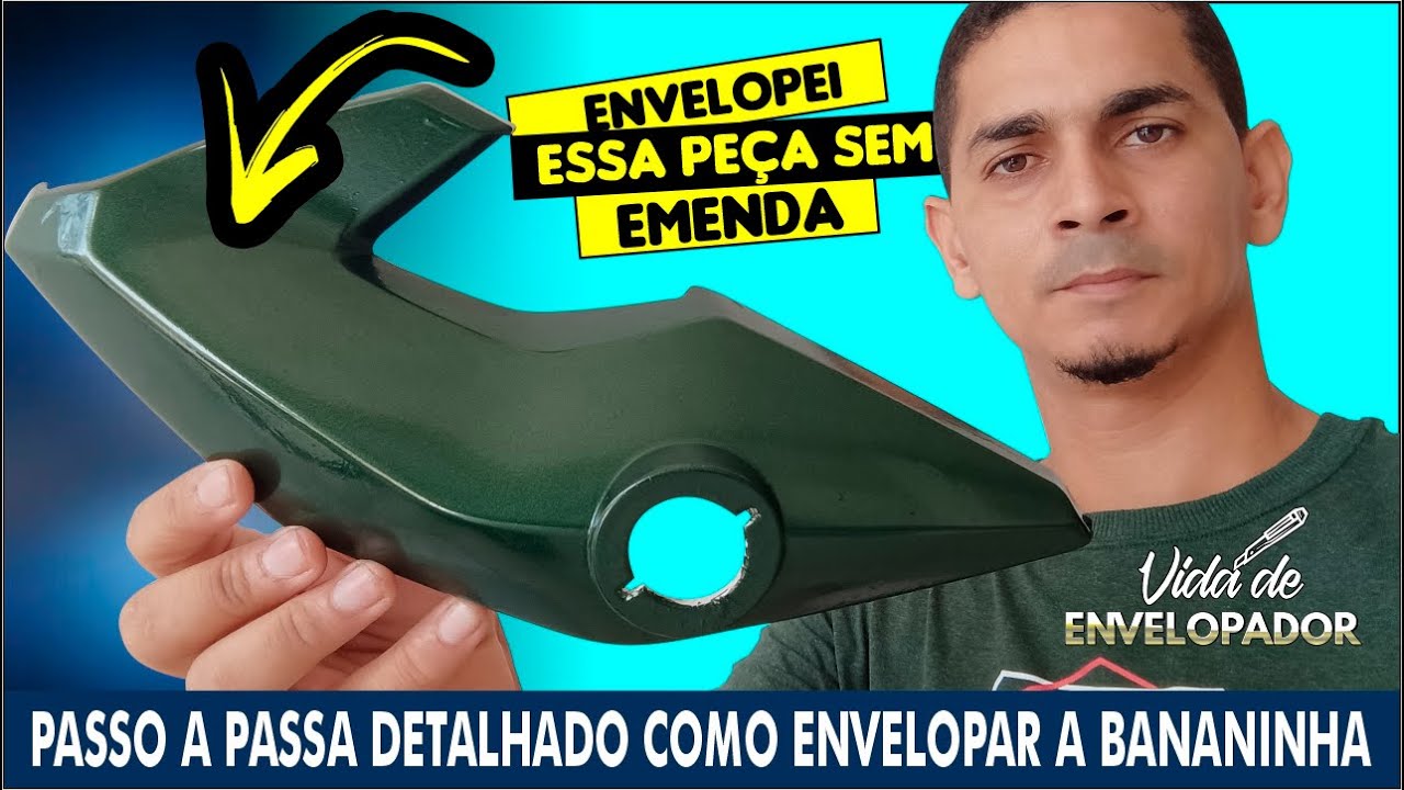 como envelopar a bananinha da 160 (carenagem do farol)