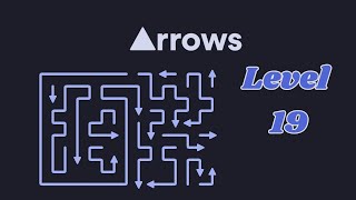 Arrows- Puzzle Escape Level 19 - No commentary Silent gameplay 