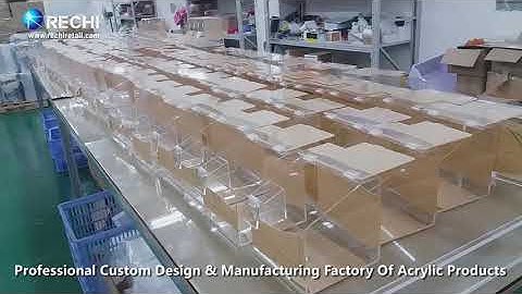 RECHI Custom Design & Manufacture Clear Acrylic Food Storage Bin Arce AB02