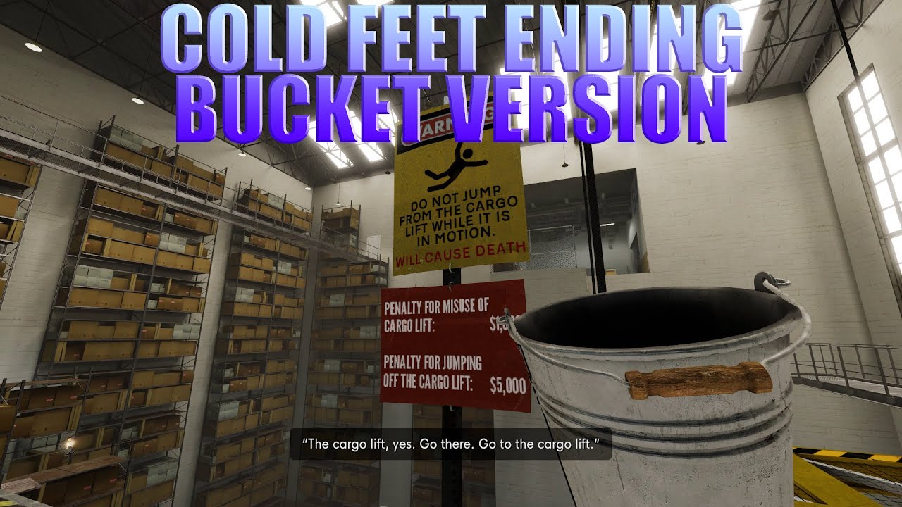 The Stanley Parable Ultra Deluxe Bucket Version Cold Feet Ending YouTube