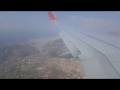 Афины посадка B737-800NG (Landing in Athens, B737-800NG)