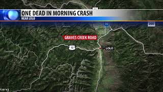 Man dies in Missoula County crash
