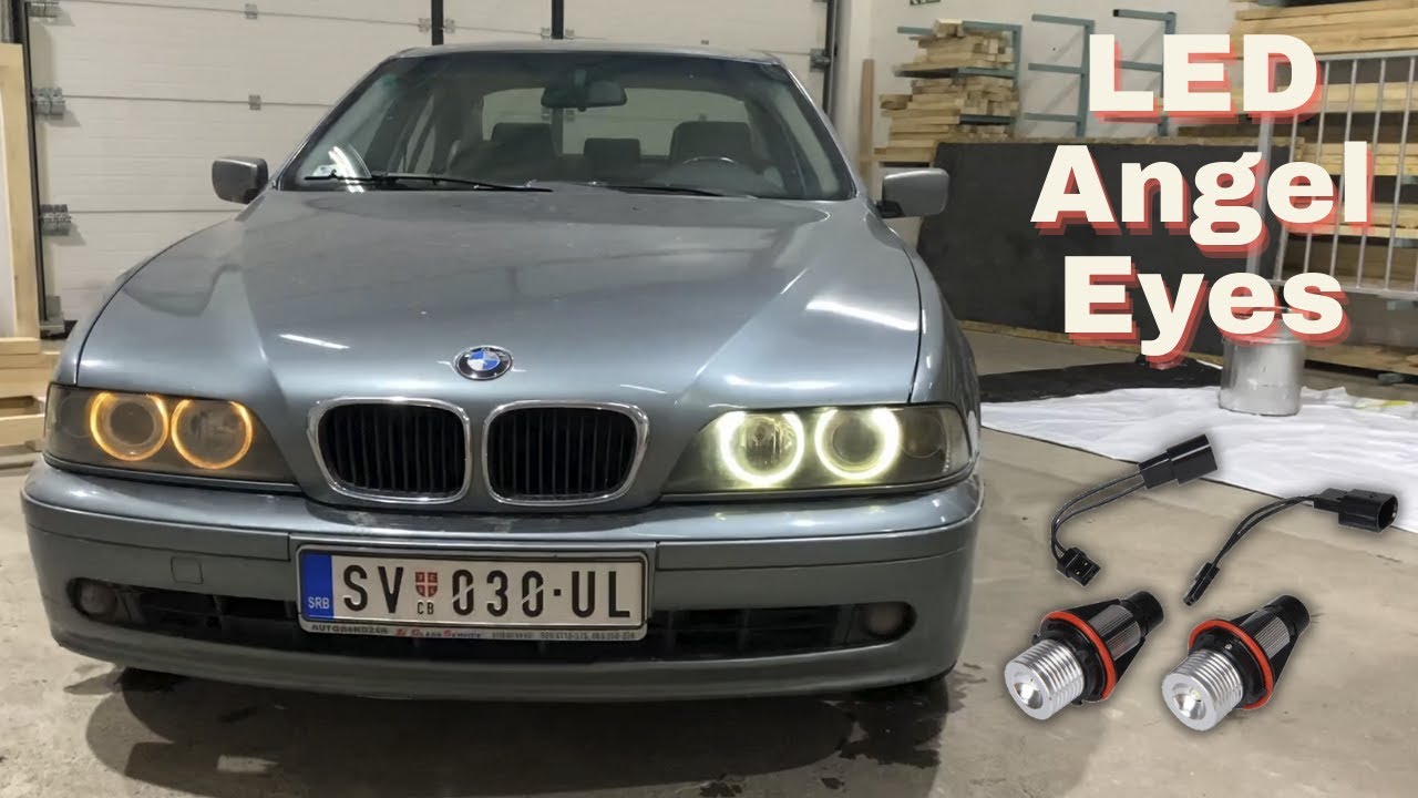 How to Install LED Angel Eyes on a BMW E39 E53 E60 E63 E64 E65 E66 E83 