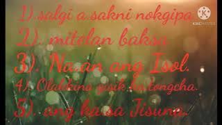 GARO Gospels song.)non stop music 🎶) salgi a.sakni nokgipa)and) olakkina Gisik katongcha.