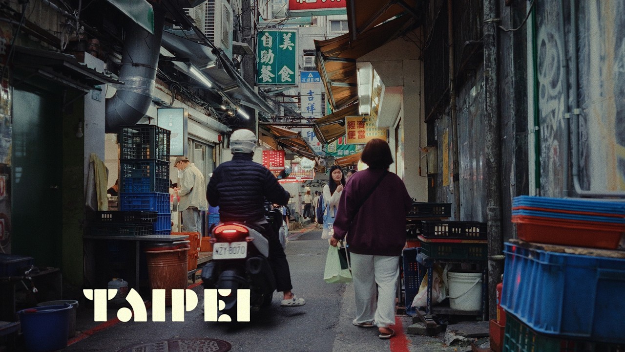 Taipei — cinematic travel film