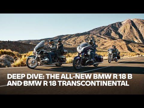 Video: BMW R 18 Transcontinental un R 18 B: lielais bokseris pārģērbjas kā bagāžnieks un ievieš jaunu skaņas sistēmu